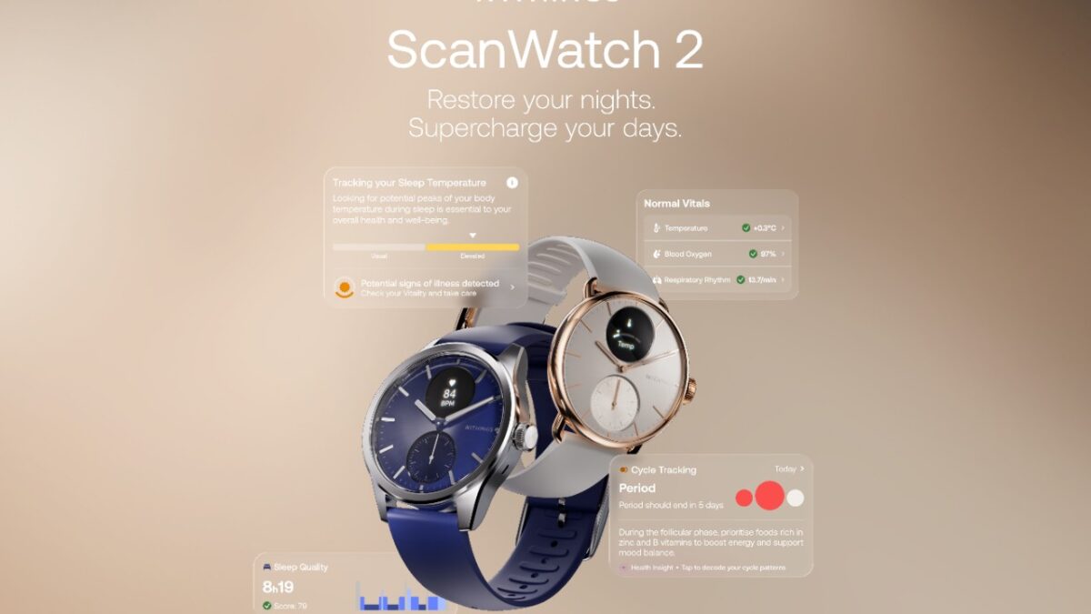Nya Withings ScanWatch 2 (2025) får AI-funktioner och längre batteritid 44 scanwatch 2 nyheter 2025