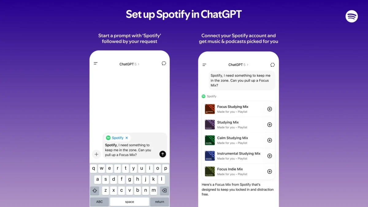 Nu kan du styra Spotify med ChatGPT 44 spotify x chatgpt 2025 integration