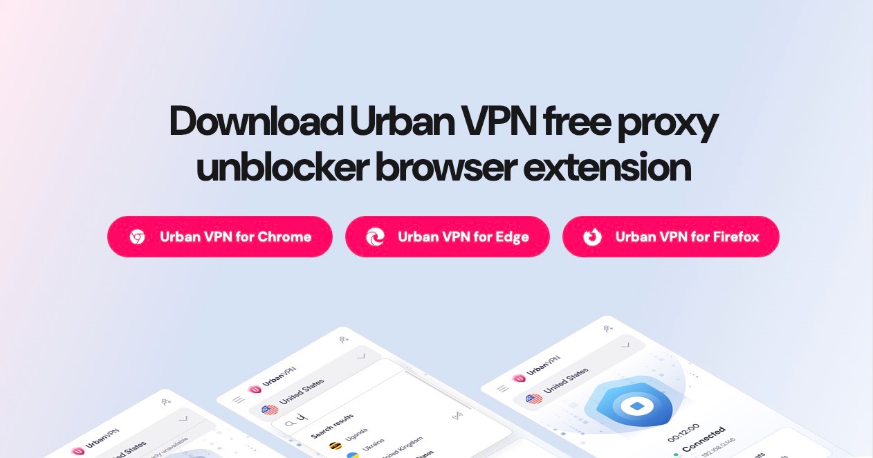 urban vpn proxy screenshot